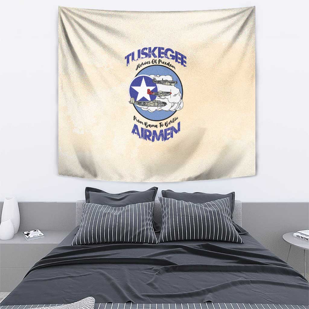Tuskegee Airmen Red Tails Tapestry Heroes Of Freedom - Wonder Print Shop