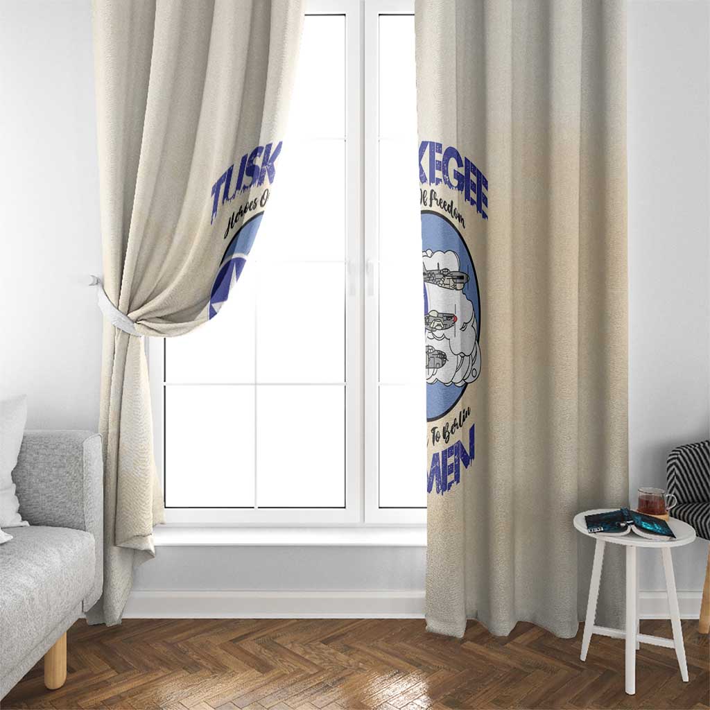 Tuskegee Airmen Red Tails Window Curtain Heroes Of Freedom - Wonder Print Shop