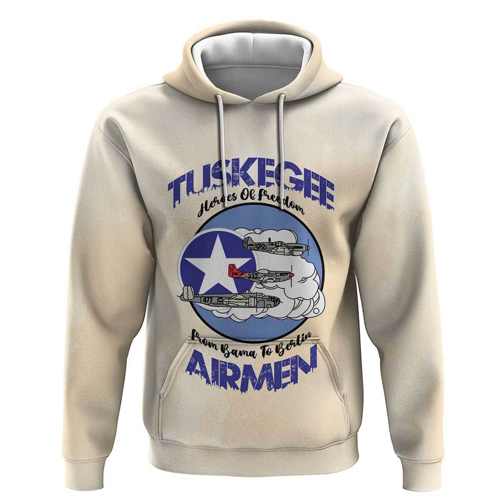 Tuskegee Airmen Red Tails Zip Hoodie Heroes Of Freedom - Wonder Print Shop