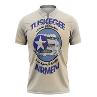 Tuskegee Airmen Red Tails Zipper Polo Shirt Heroes Of Freedom - Wonder Print Shop