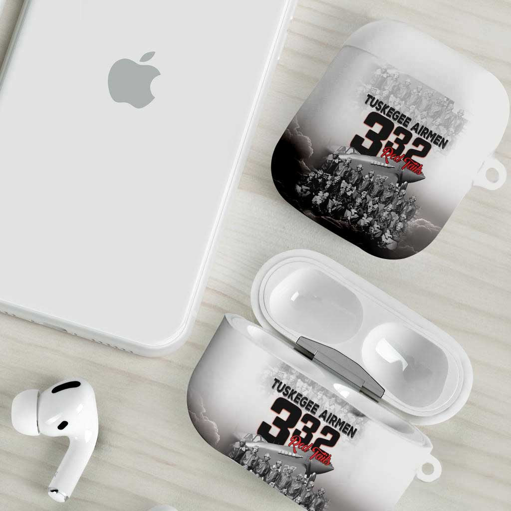 Tuskegee Airmen Pride AirPods Case 332nd Fighter Group Red Tails - Wonder Print Shop