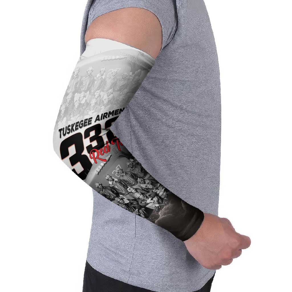 Tuskegee Airmen Pride Arm Sleeves 332nd Fighter Group Red Tails - Wonder Print Shop
