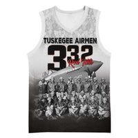 Tuskegee Airmen Pride Basketball Jersey 332nd Fighter Group Red Tails - Wonder Print Shop