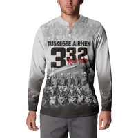 Tuskegee Airmen Pride Button Sweatshirt 332nd Fighter Group Red Tails - Wonder Print Shop