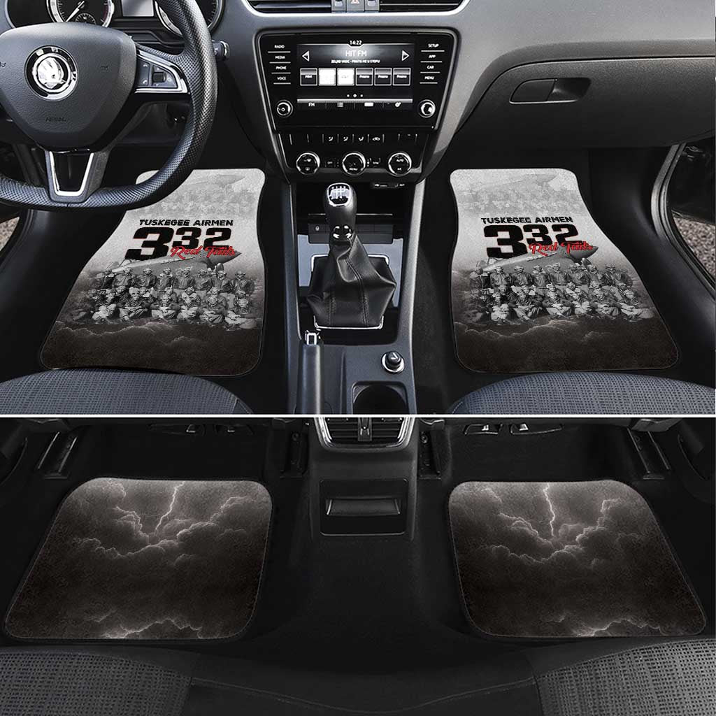 Tuskegee Airmen Pride Car Mats 332nd Fighter Group Red Tails - Wonder Print Shop