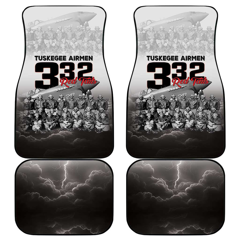 Tuskegee Airmen Pride Car Mats 332nd Fighter Group Red Tails - Wonder Print Shop