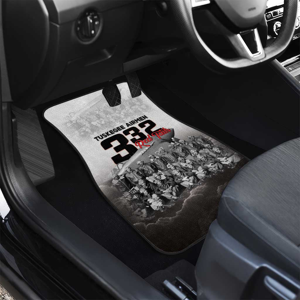 Tuskegee Airmen Pride Car Mats 332nd Fighter Group Red Tails - Wonder Print Shop
