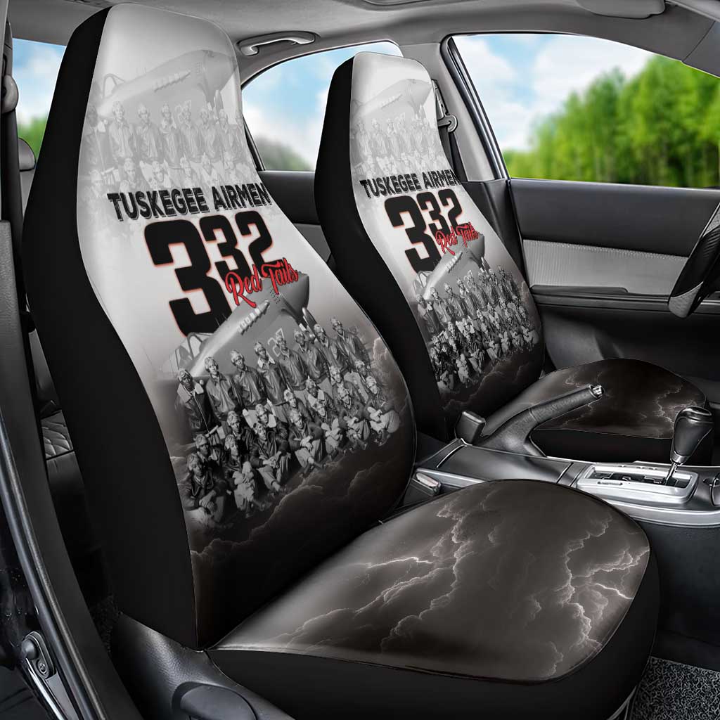 Tuskegee Airmen Pride Car Seat Cover 332nd Fighter Group Red Tails - Wonder Print Shop