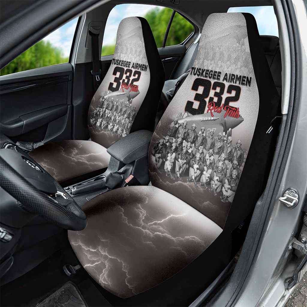 Tuskegee Airmen Pride Car Seat Cover 332nd Fighter Group Red Tails - Wonder Print Shop