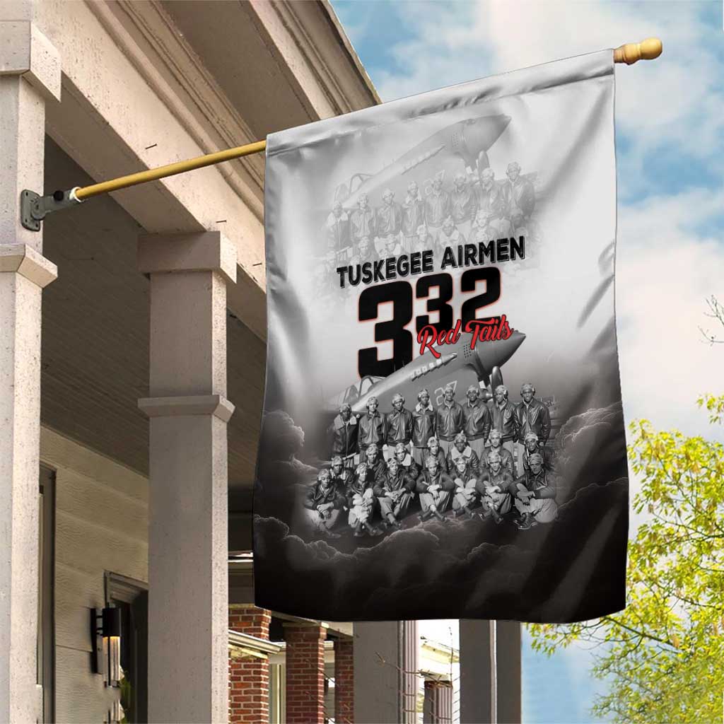 Tuskegee Airmen Pride Garden Flag 332nd Fighter Group Red Tails - Wonder Print Shop