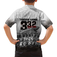 Tuskegee Airmen Pride Hawaiian Shirt 332nd Fighter Group Red Tails - Wonder Print Shop
