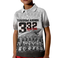 Tuskegee Airmen Pride Kid Polo Shirt 332nd Fighter Group Red Tails - Wonder Print Shop