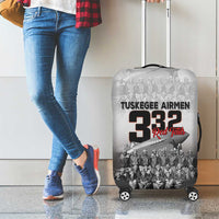 Tuskegee Airmen Pride Luggage Cover 332nd Fighter Group Red Tails - Wonder Print Shop