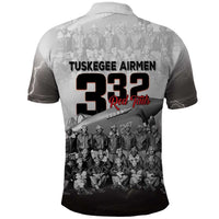 Tuskegee Airmen Pride Polo Shirt 332nd Fighter Group Red Tails - Wonder Print Shop