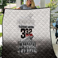 Tuskegee Airmen Pride Quilt 332nd Fighter Group Red Tails - Wonder Print Shop