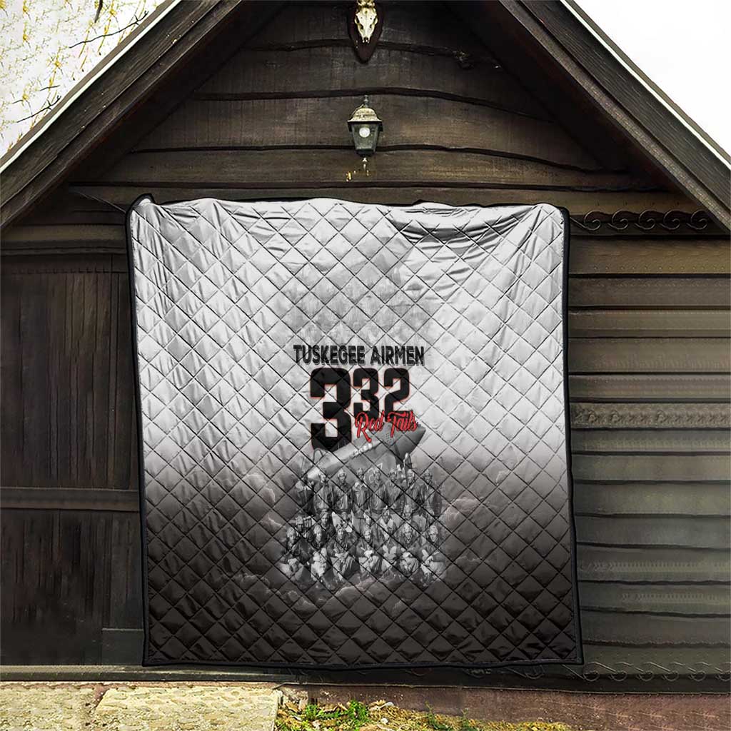Tuskegee Airmen Pride Quilt 332nd Fighter Group Red Tails - Wonder Print Shop