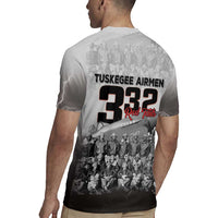 Tuskegee Airmen Pride Rugby Jersey 332nd Fighter Group Red Tails - Wonder Print Shop
