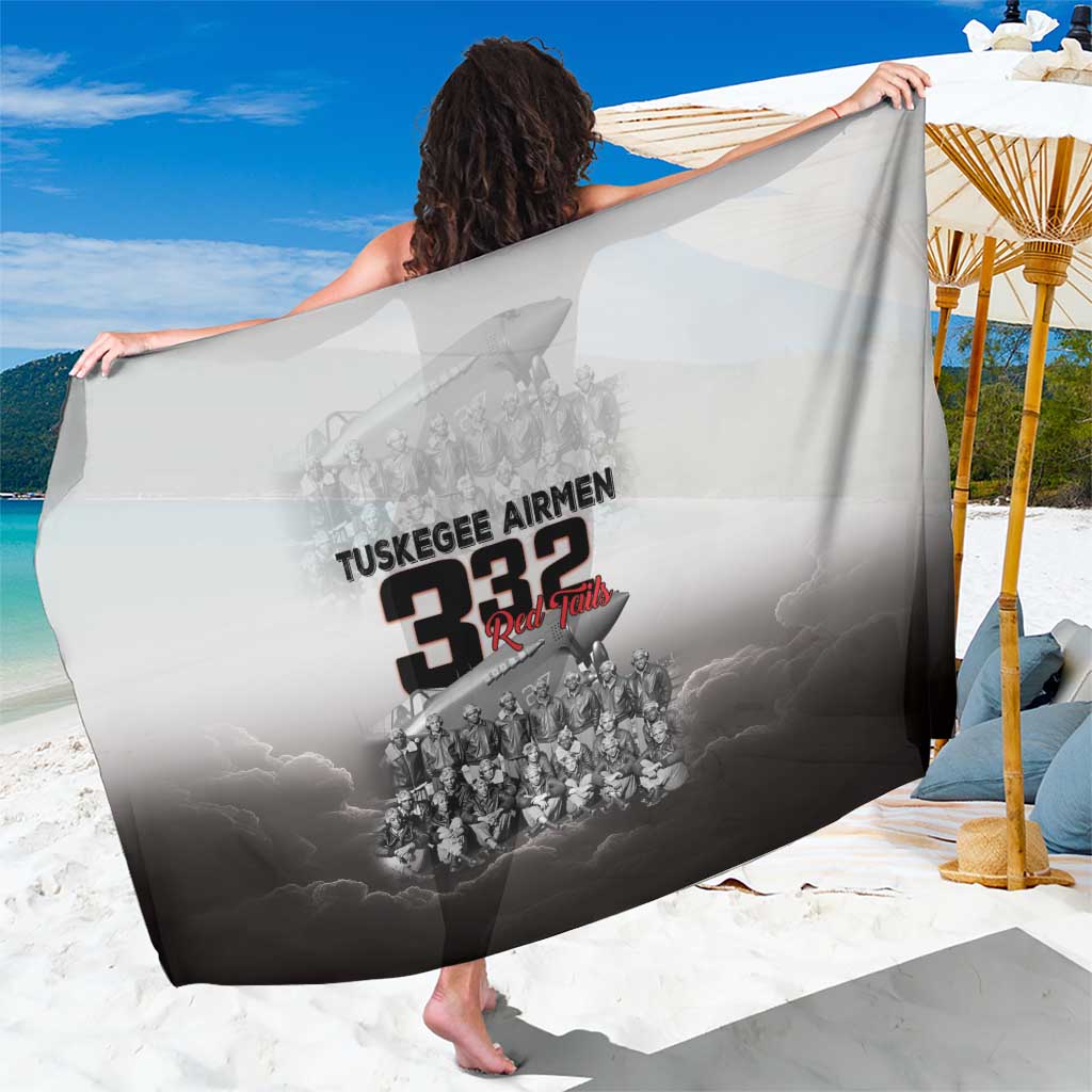 Tuskegee Airmen Pride Sarong 332nd Fighter Group Red Tails - Wonder Print Shop