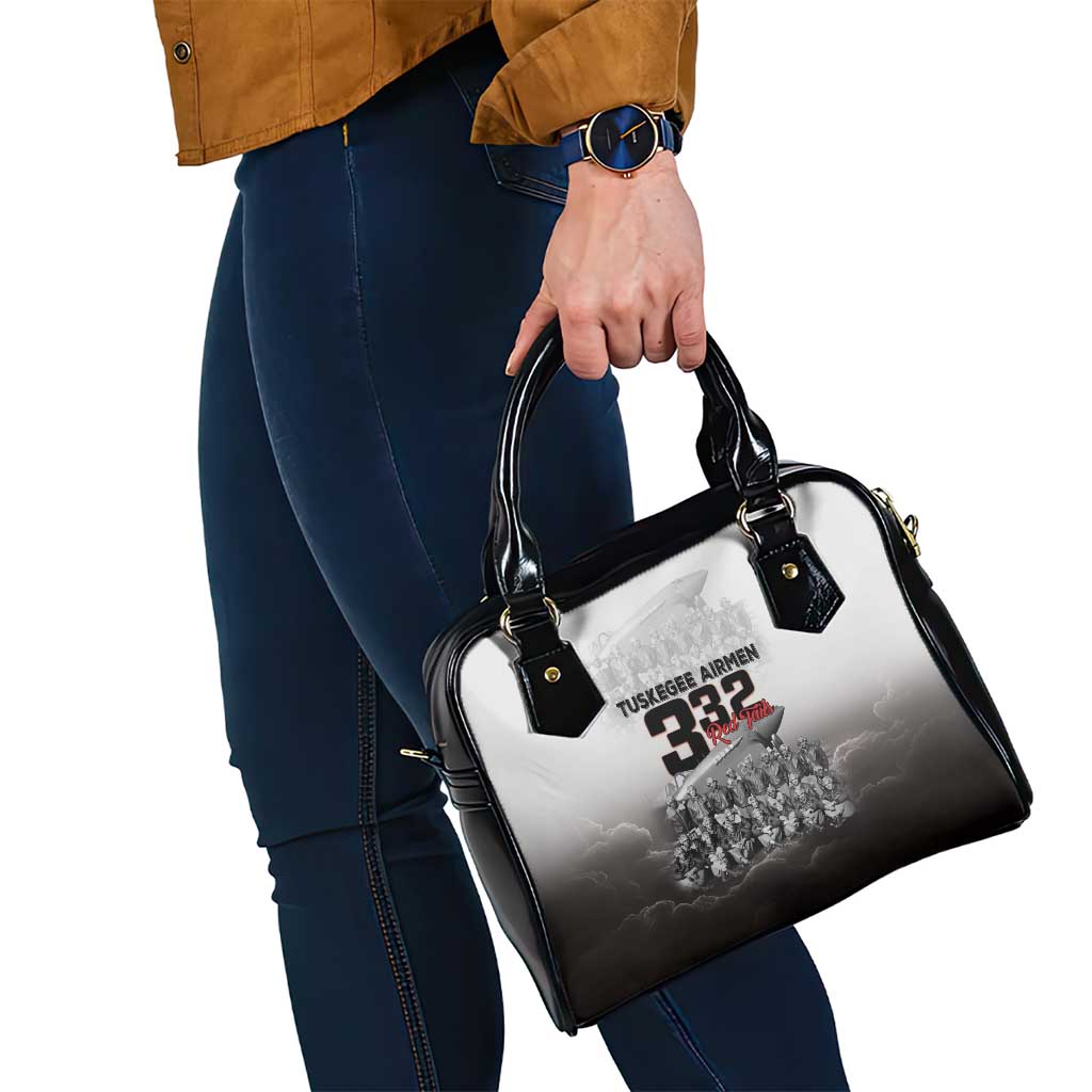 Tuskegee Airmen Pride Shoulder Handbag 332nd Fighter Group Red Tails - Wonder Print Shop