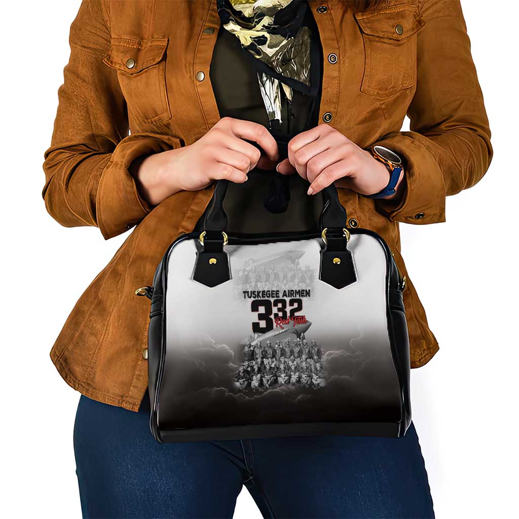 Tuskegee Airmen Pride Shoulder Handbag 332nd Fighter Group Red Tails - Wonder Print Shop