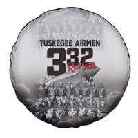 Tuskegee Airmen Pride Spare Tire Cover 332nd Fighter Group Red Tails - Wonder Print Shop