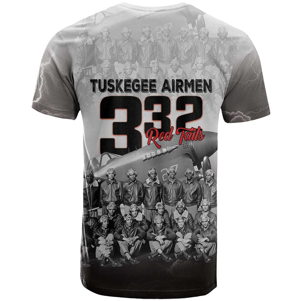 Tuskegee Airmen Pride T Shirt 332nd Fighter Group Red Tails - Wonder Print Shop