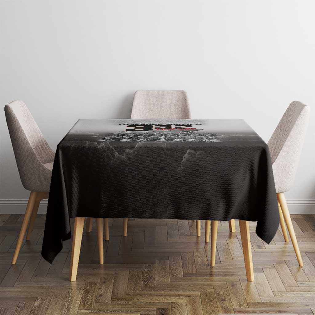 Tuskegee Airmen Pride Tablecloth 332nd Fighter Group Red Tails - Wonder Print Shop