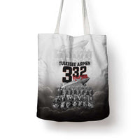 Tuskegee Airmen Pride Tote Bag 332nd Fighter Group Red Tails - Wonder Print Shop