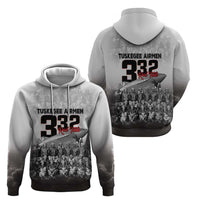 Tuskegee Airmen Pride Zip Hoodie 332nd Fighter Group Red Tails - Wonder Print Shop