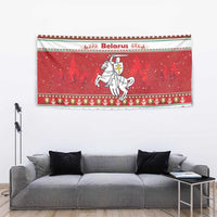 Belarus Pahonia Christmas Tapestry Belarusian Vytis Knight Xmas Pattern - Wonder Print Shop