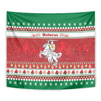 Belarus Pahonia Christmas Tapestry Belarusian Vytis Knight Xmas Pattern - Wonder Print Shop