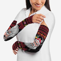 Norway Christmas Arm Sleeves Valhalla La La Viking Santa - Wonder Print Shop
