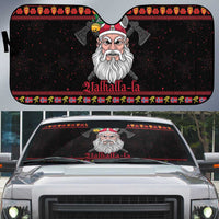 Norway Christmas Auto Sun Shade Valhalla La La Viking Santa - Wonder Print Shop