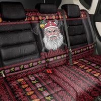 Norway Christmas Back Car Seat Cover Valhalla La La Viking Santa - Wonder Print Shop