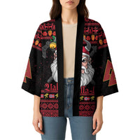 Norway Christmas Kimono Valhalla La La Viking Santa - Wonder Print Shop