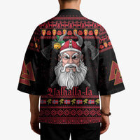 Norway Christmas Kimono Valhalla La La Viking Santa - Wonder Print Shop