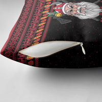 Norway Christmas Pillow Cover Valhalla La La Viking Santa - Wonder Print Shop