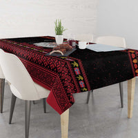 Norway Christmas Tablecloth Valhalla La La Viking Santa - Wonder Print Shop