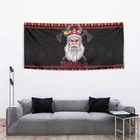 Norway Christmas Tapestry Valhalla La La Viking Santa - Wonder Print Shop