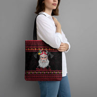 Norway Christmas Tote Bag Valhalla La La Viking Santa - Wonder Print Shop