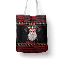 Norway Christmas Tote Bag Valhalla La La Viking Santa - Wonder Print Shop
