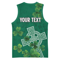 Ireland Cross Celtic Personalized Basketball Jersey Irish Pride Shamrock - Wonder Print Shop