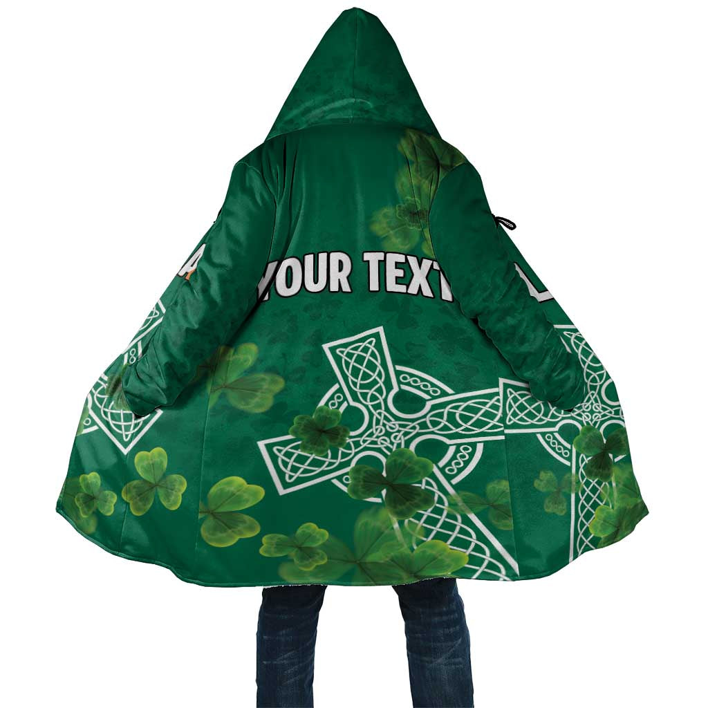 Ireland Cross Celtic Personalized Cloak Irish Pride Shamrock - Wonder Print Shop