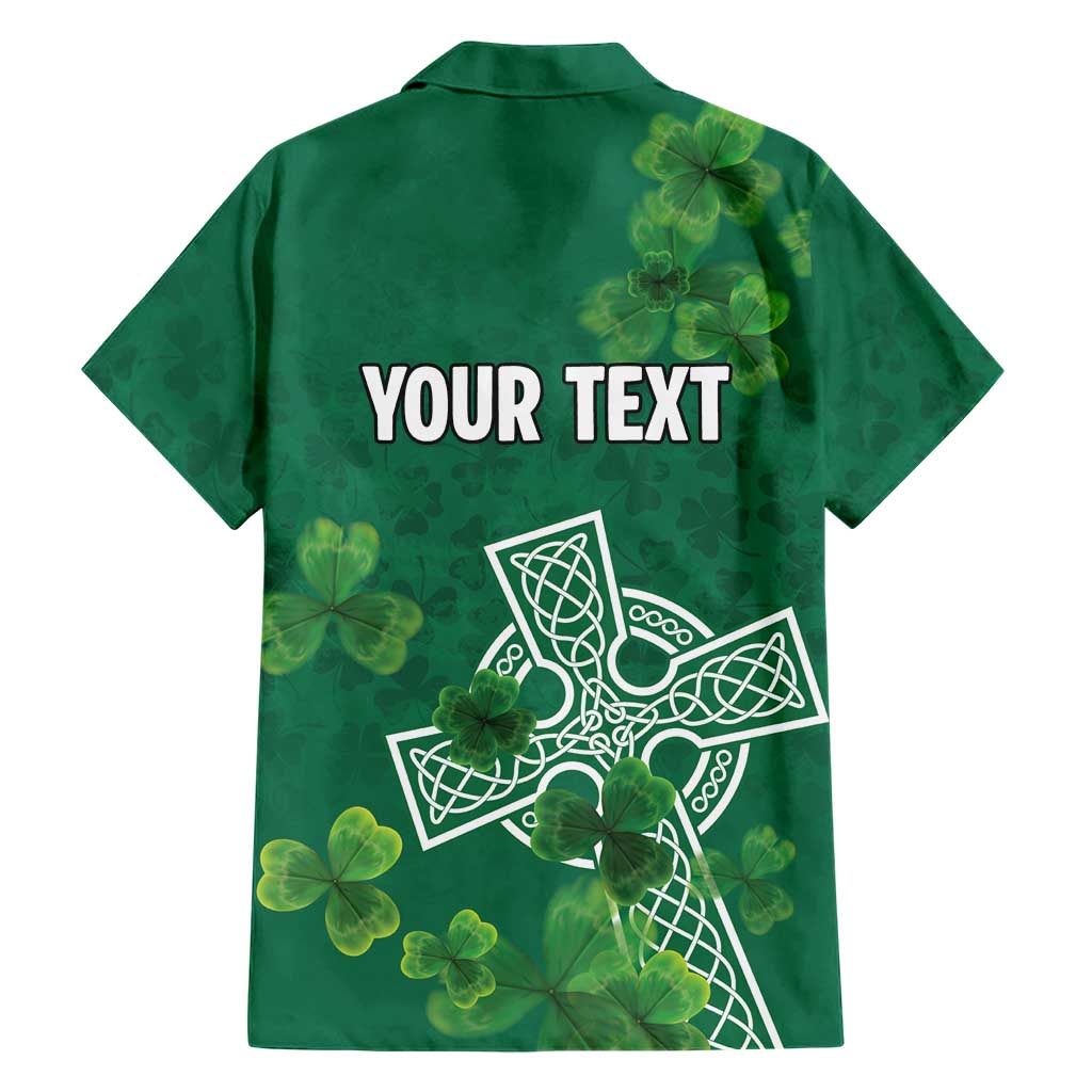Ireland Cross Celtic Personalized Family Matching Mermaid Dress and Hawaiian Shirt Irish Pride Shamrock - Wonder Print Shop
