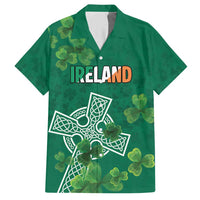 Ireland Cross Celtic Personalized Hawaiian Shirt Irish Pride Shamrock - Wonder Print Shop