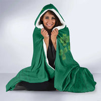 Ireland Cross Celtic Hooded Blanket Irish Pride Shamrock - Wonder Print Shop
