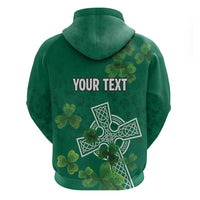 Ireland Cross Celtic Personalized Hoodie Irish Pride Shamrock - Wonder Print Shop