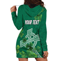 Ireland Cross Celtic Personalized Hoodie Dress Irish Pride Shamrock - Wonder Print Shop