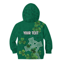 Ireland Cross Celtic Personalized Kid Hoodie Irish Pride Shamrock - Wonder Print Shop