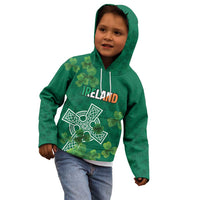 Ireland Cross Celtic Personalized Kid Hoodie Irish Pride Shamrock - Wonder Print Shop
